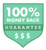 100% money-back guarantee